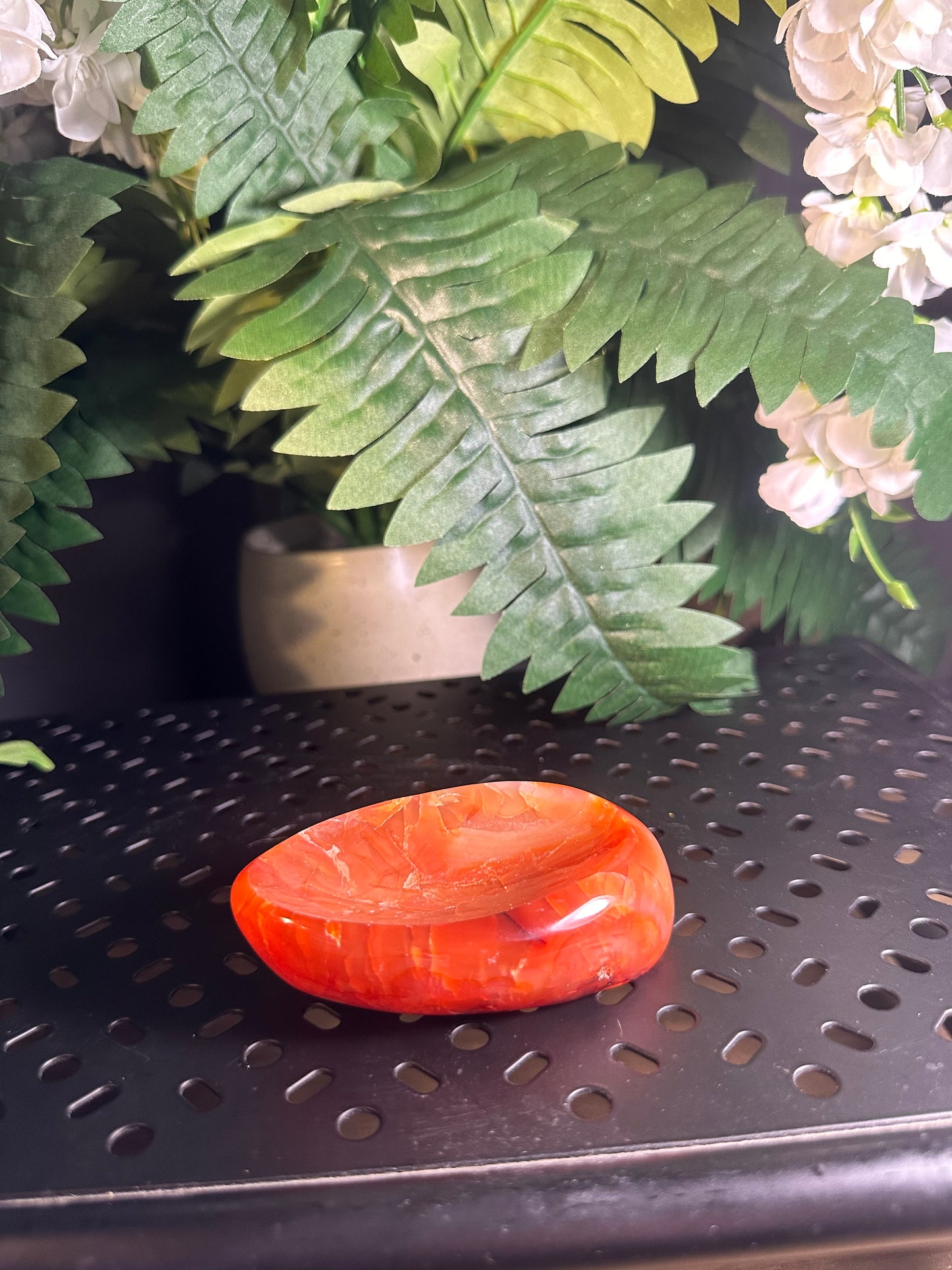 Carnelian Crystal Bowl (Boba)