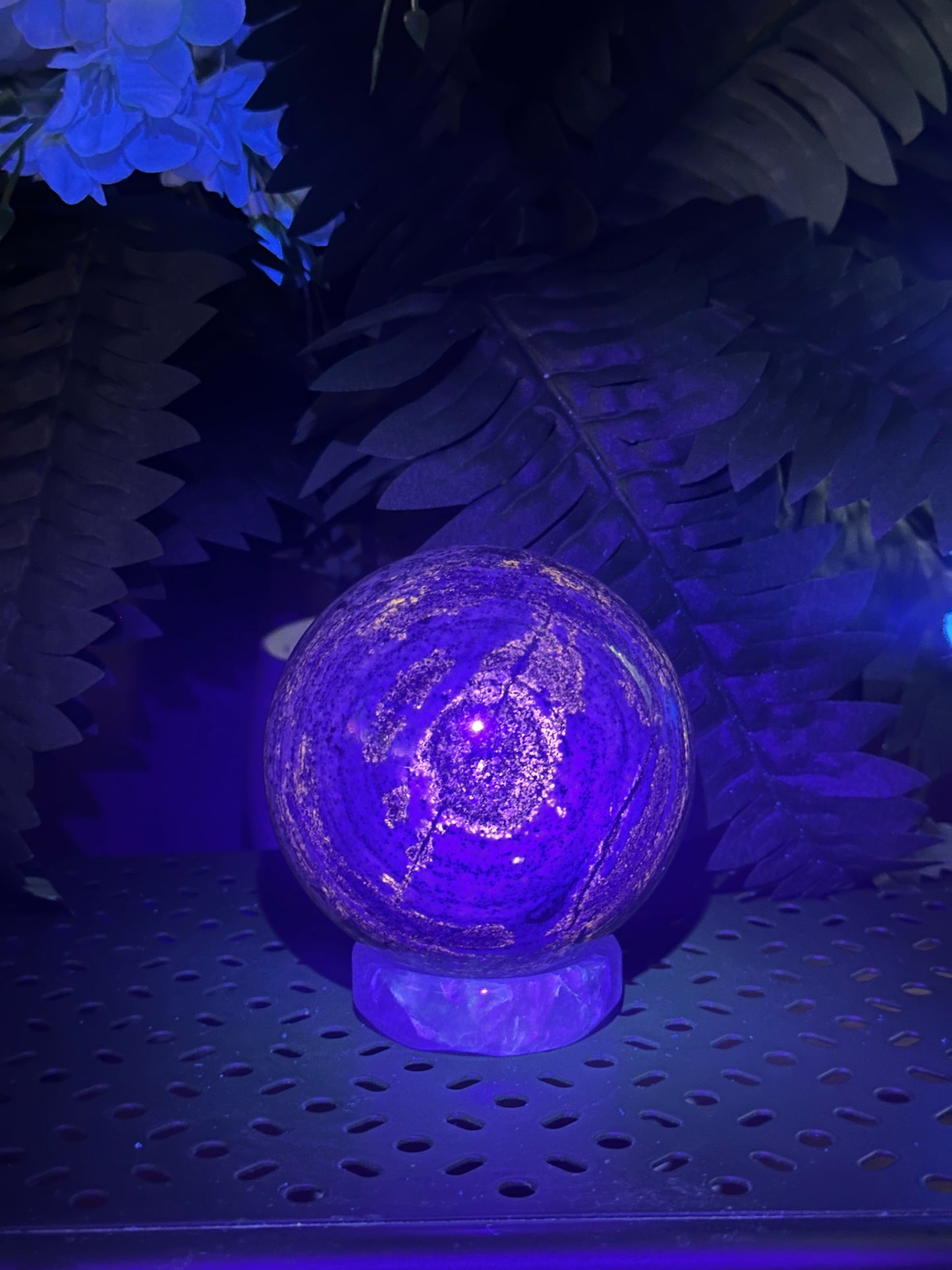 Natural Lapis Lazuli Crystal Sphere