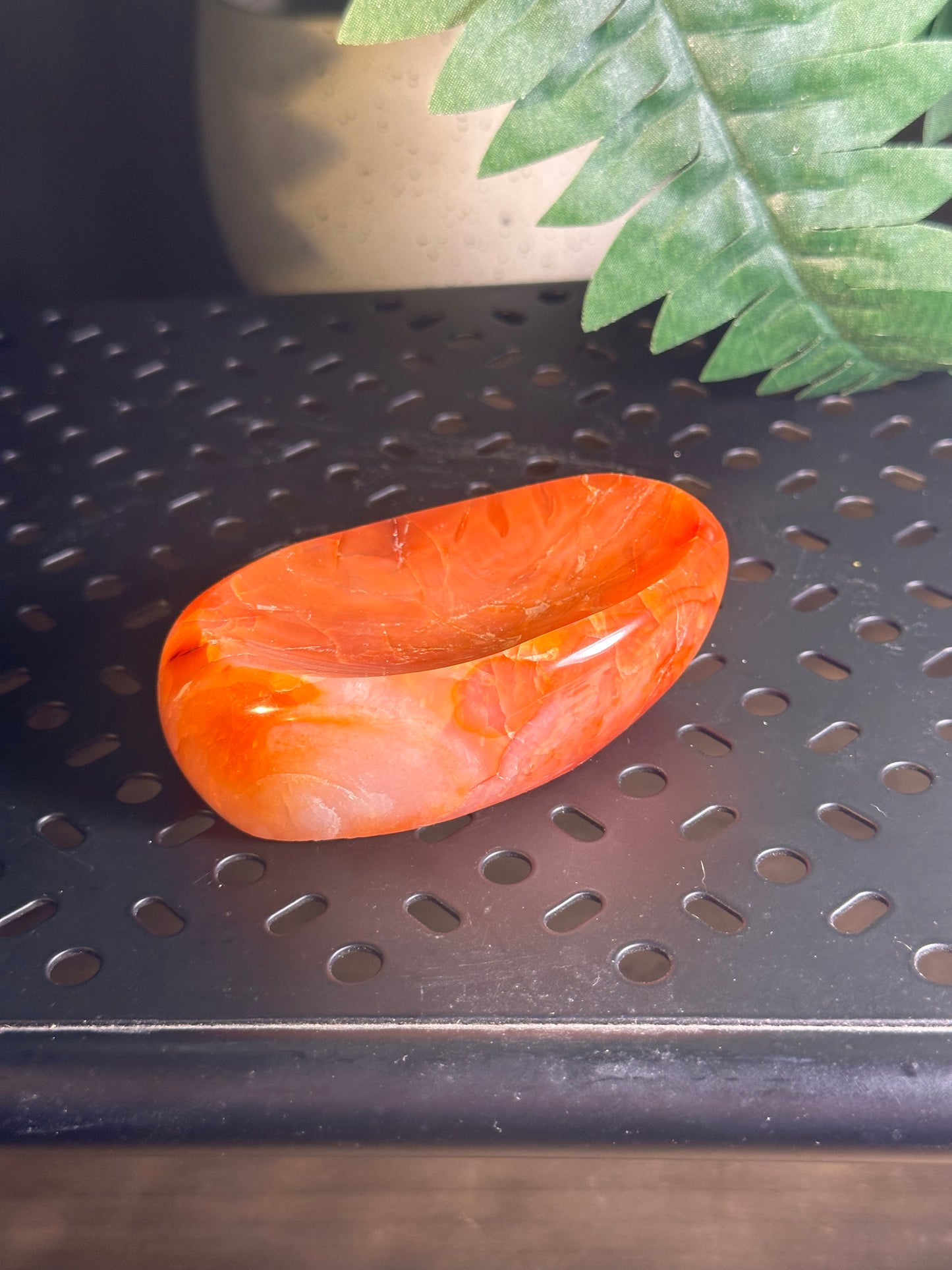 Carnelian Crystal Bowl (Boba)