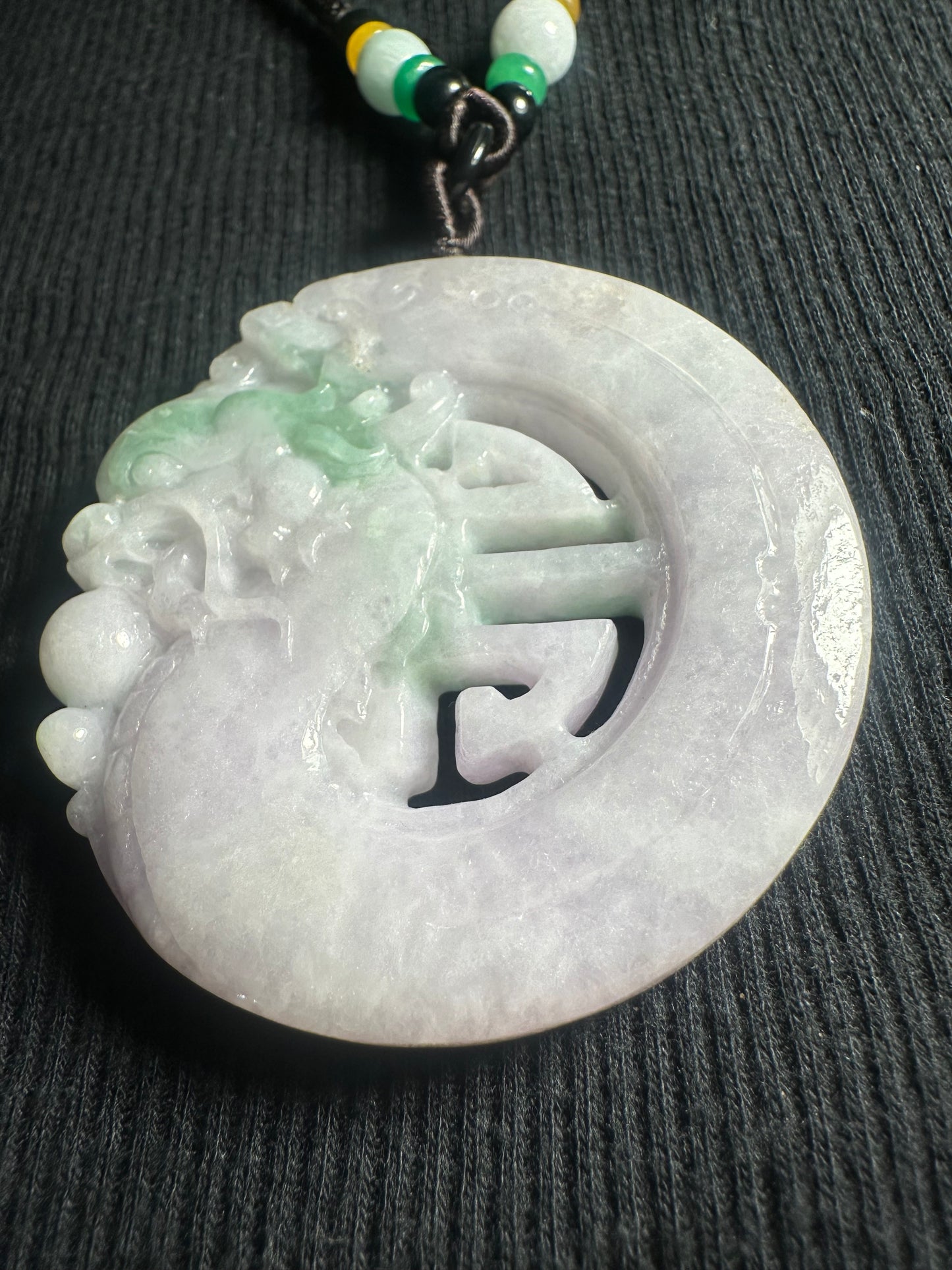 Jadeite “Dragon” Pendant