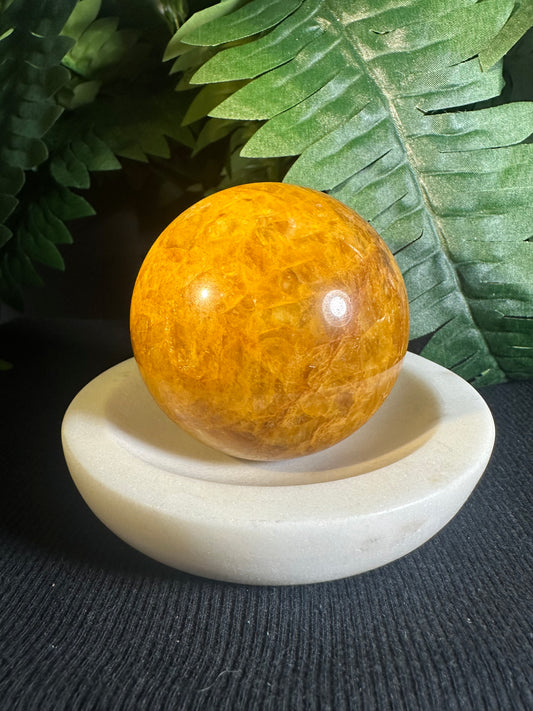 Golden Healer Quartz Crystal Sphere