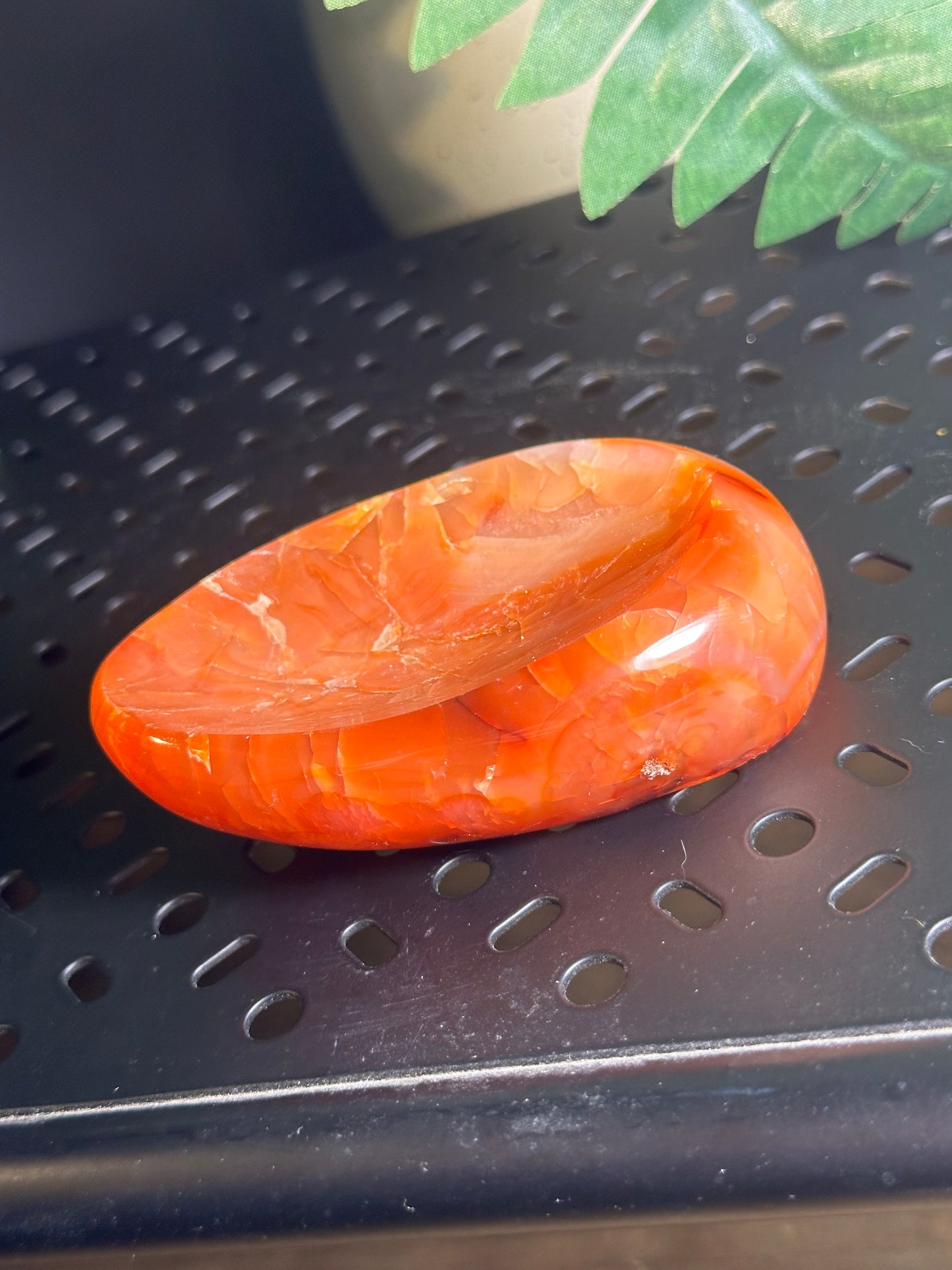 Carnelian Crystal Bowl (Boba)