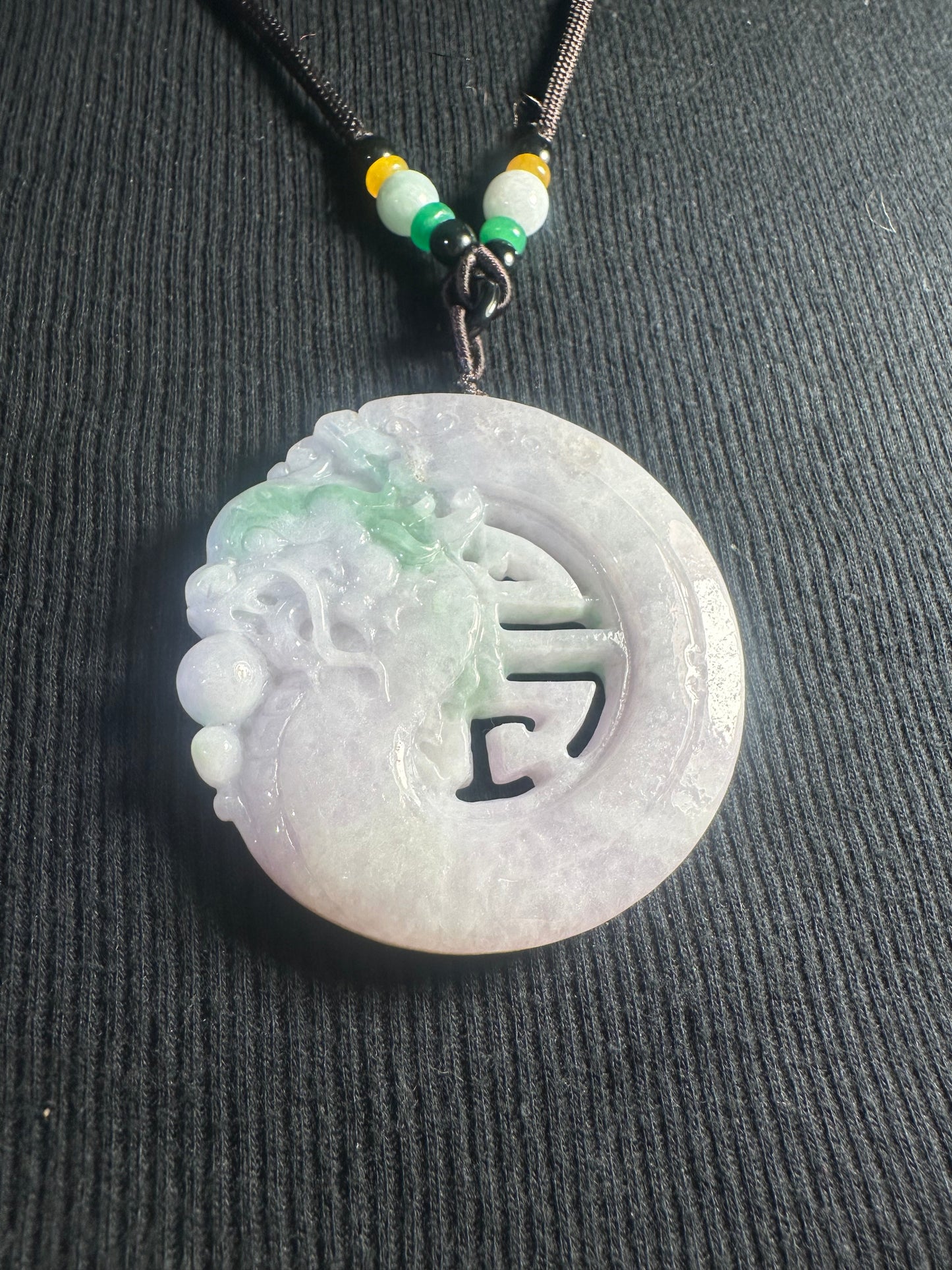 Jadeite “Dragon” Pendant