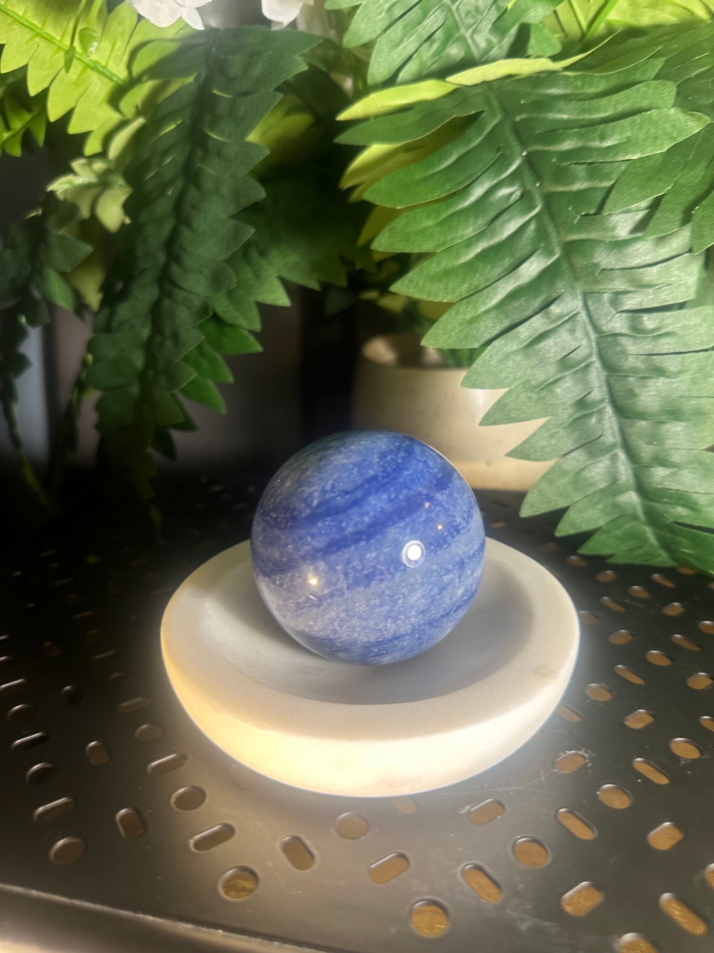 Blue Aventurine Crystal Sphere