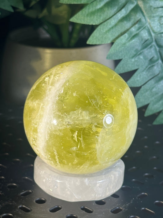 Citrine Crystal Sphere