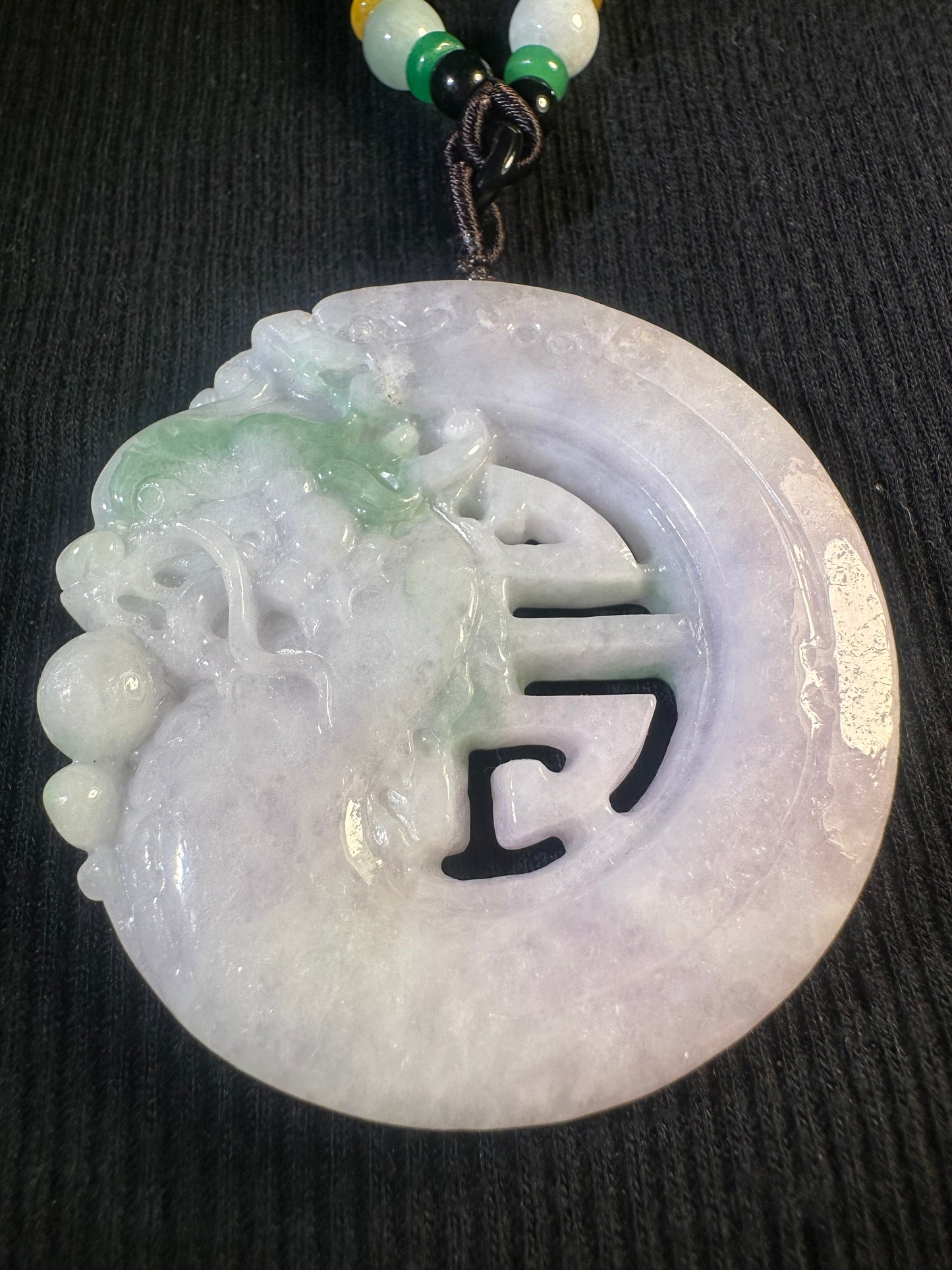 Jadeite “Dragon” Pendant