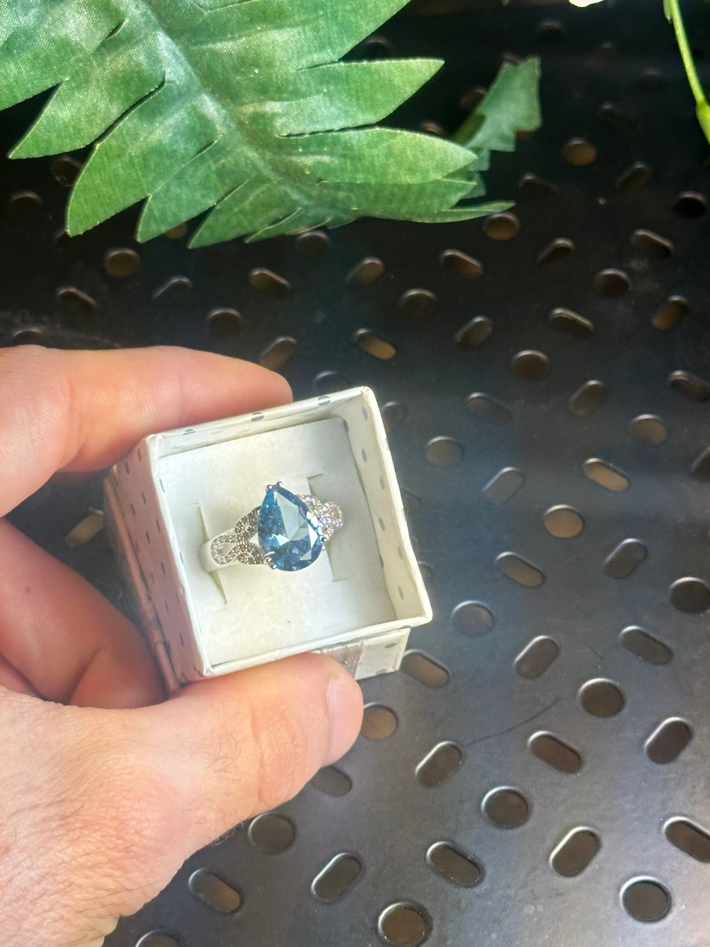 Blue Topaz .925 Ring