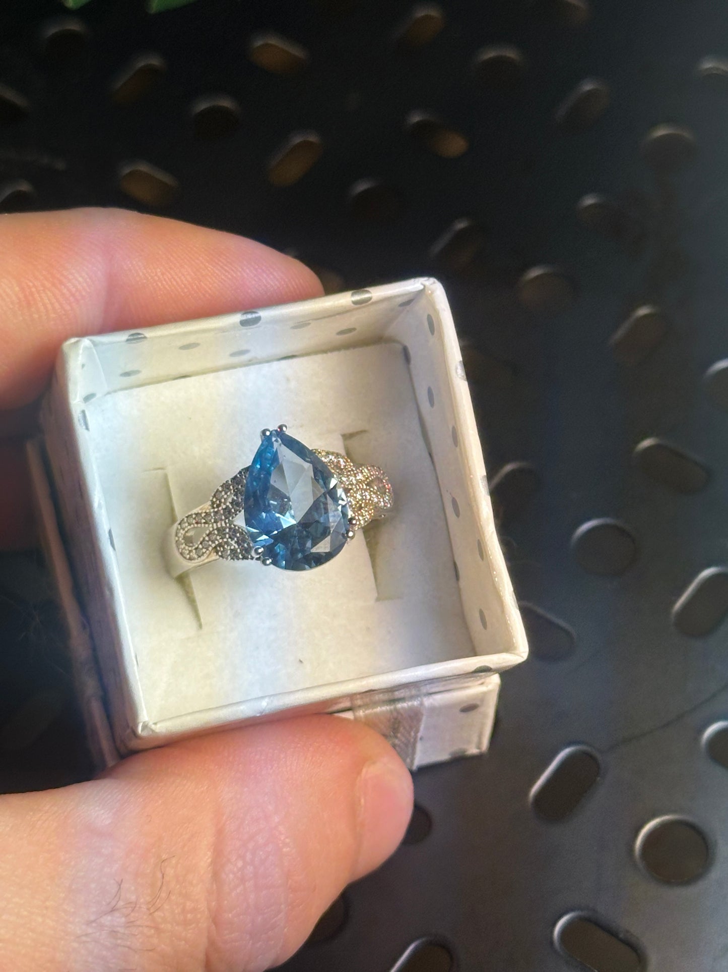 Blue Topaz .925 Ring