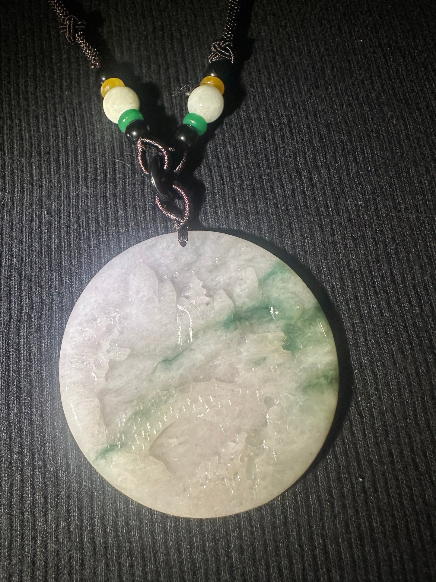 Jadeite “Bridges” Pendant