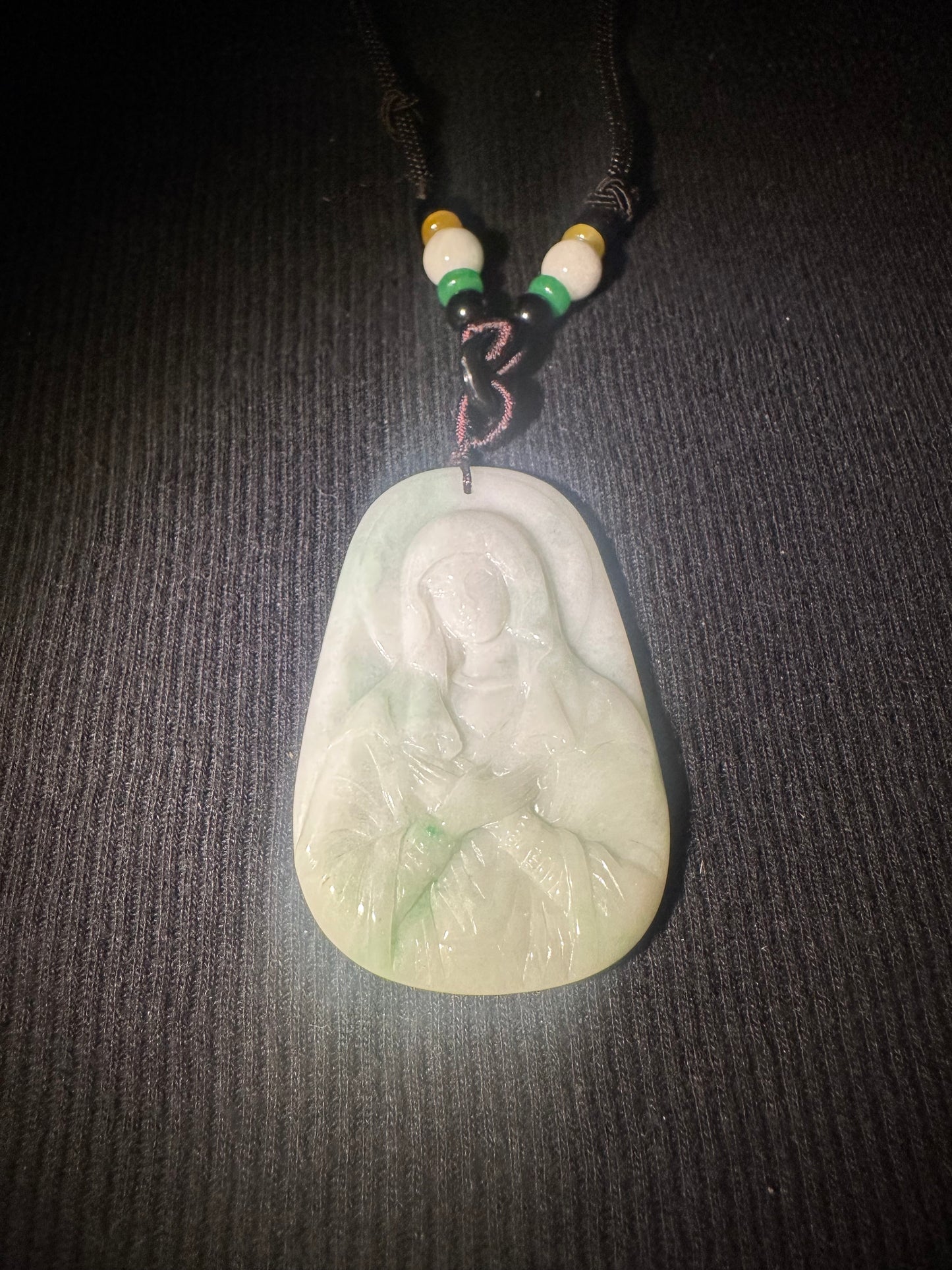 Jadeite “Virgin Mary” Pendant