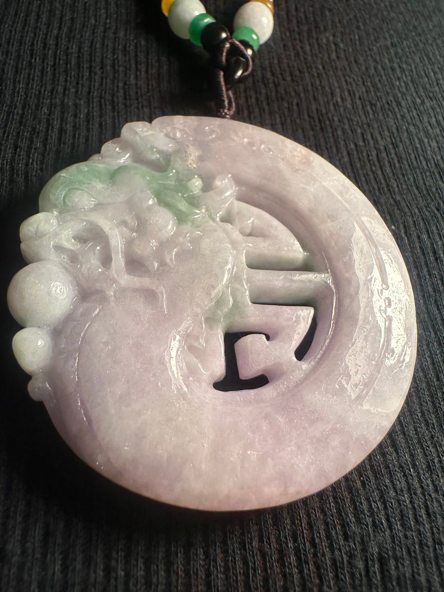 Jadeite “Dragon” Pendant