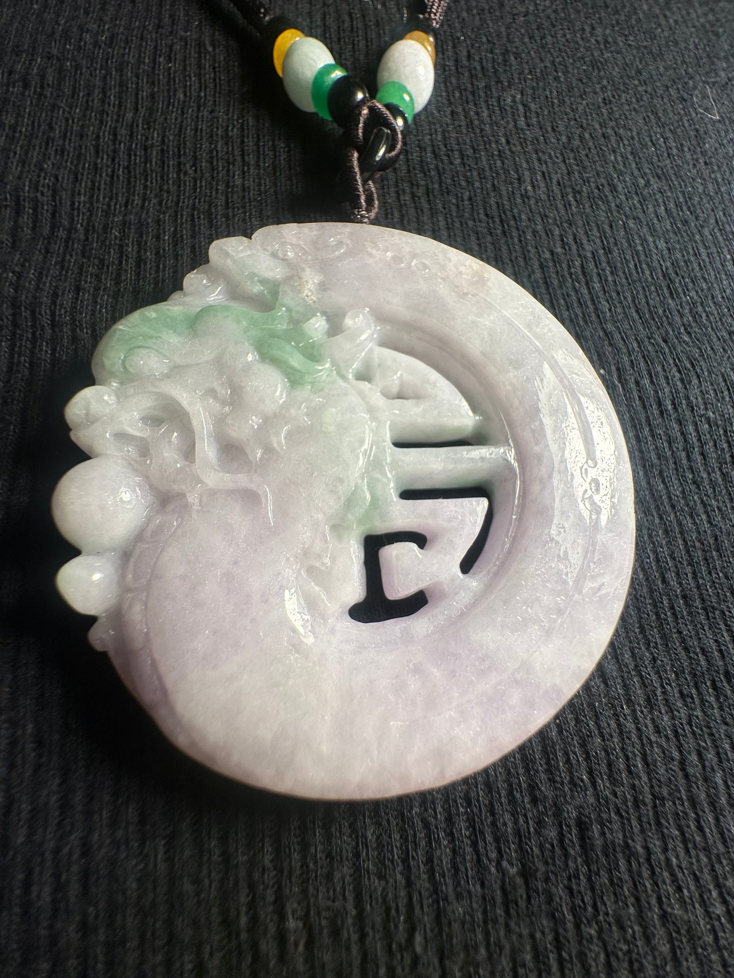 Jadeite “Dragon” Pendant