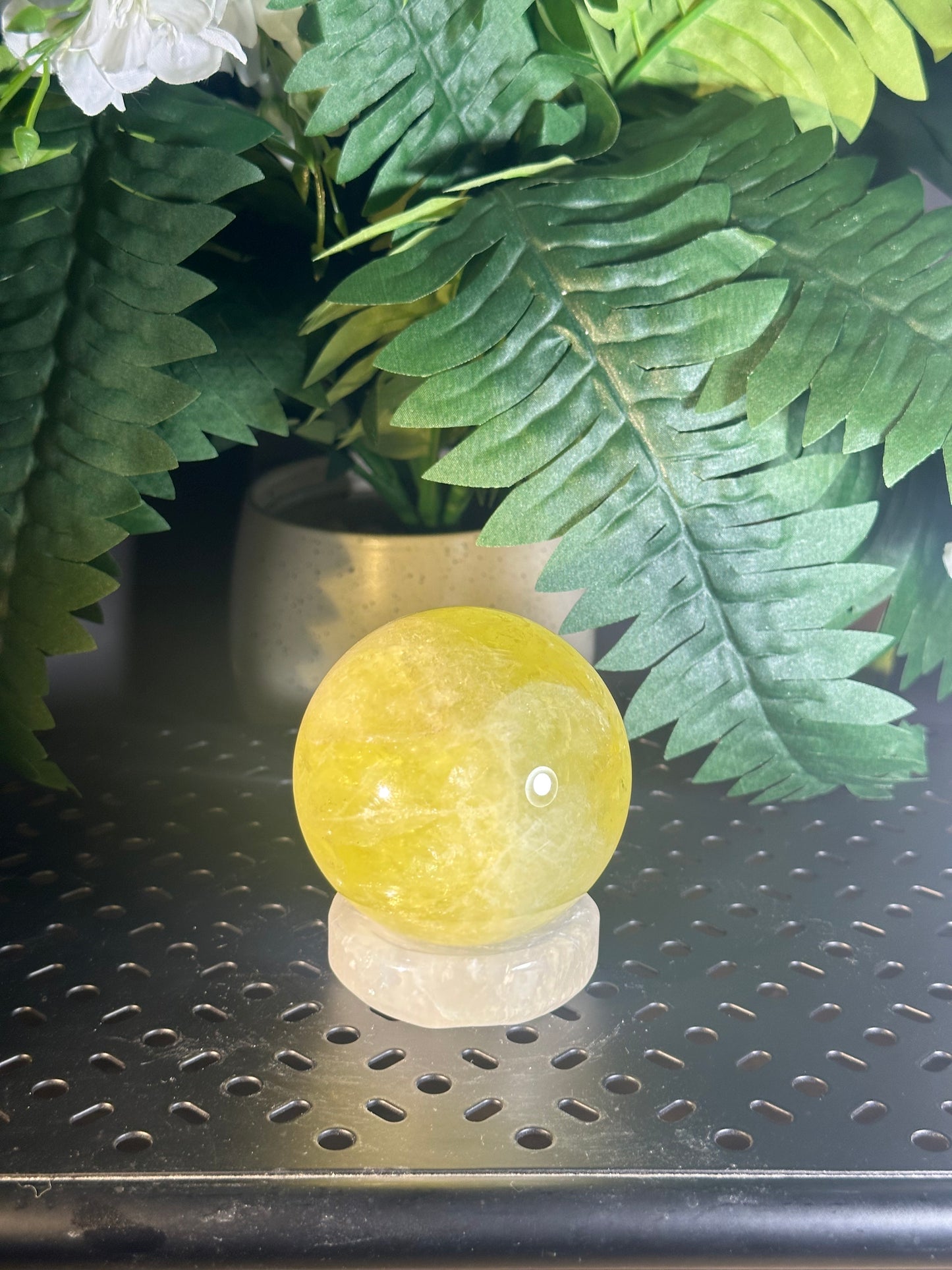 Citrine Crystal Sphere