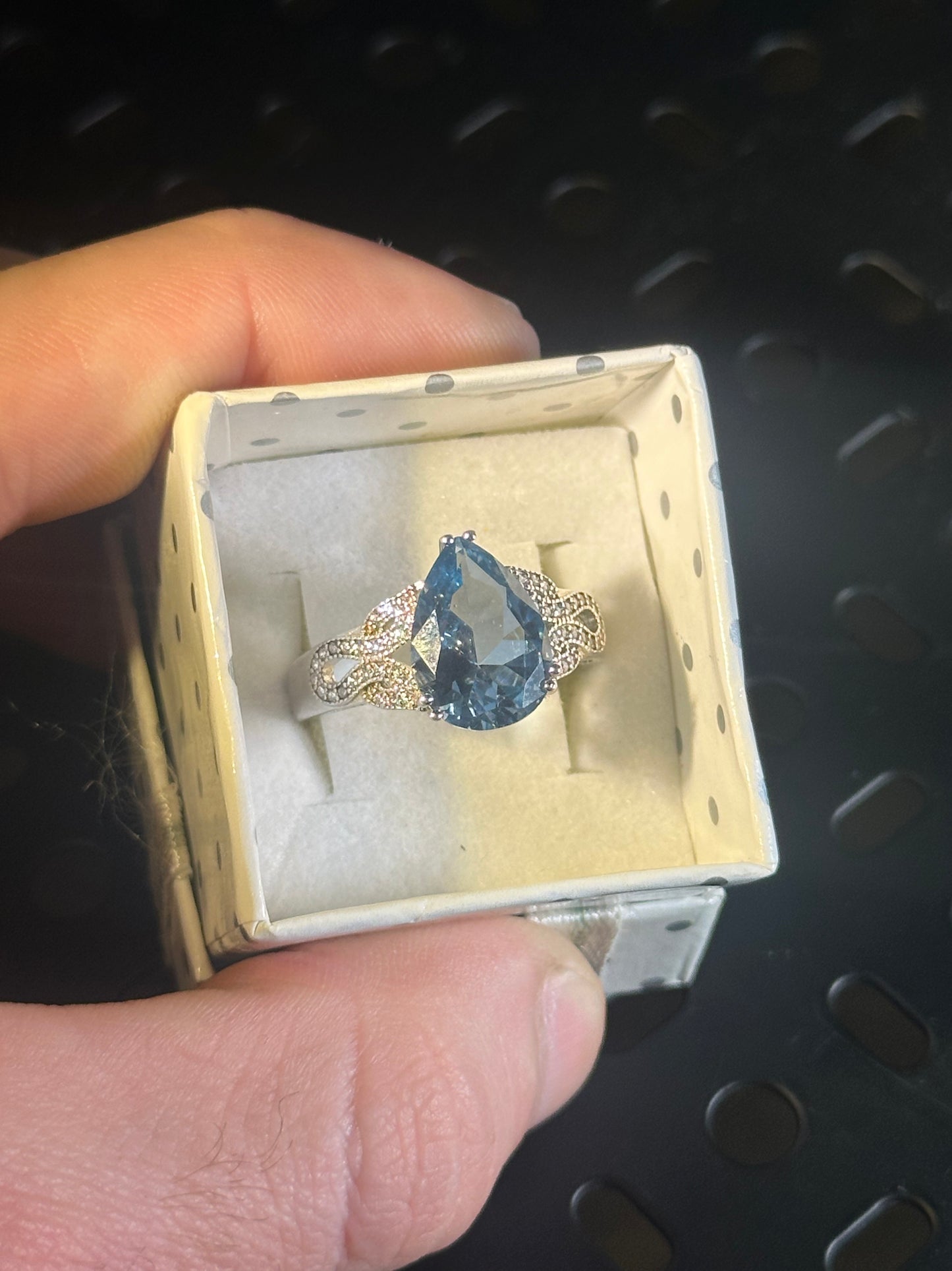 Blue Topaz .925 Ring