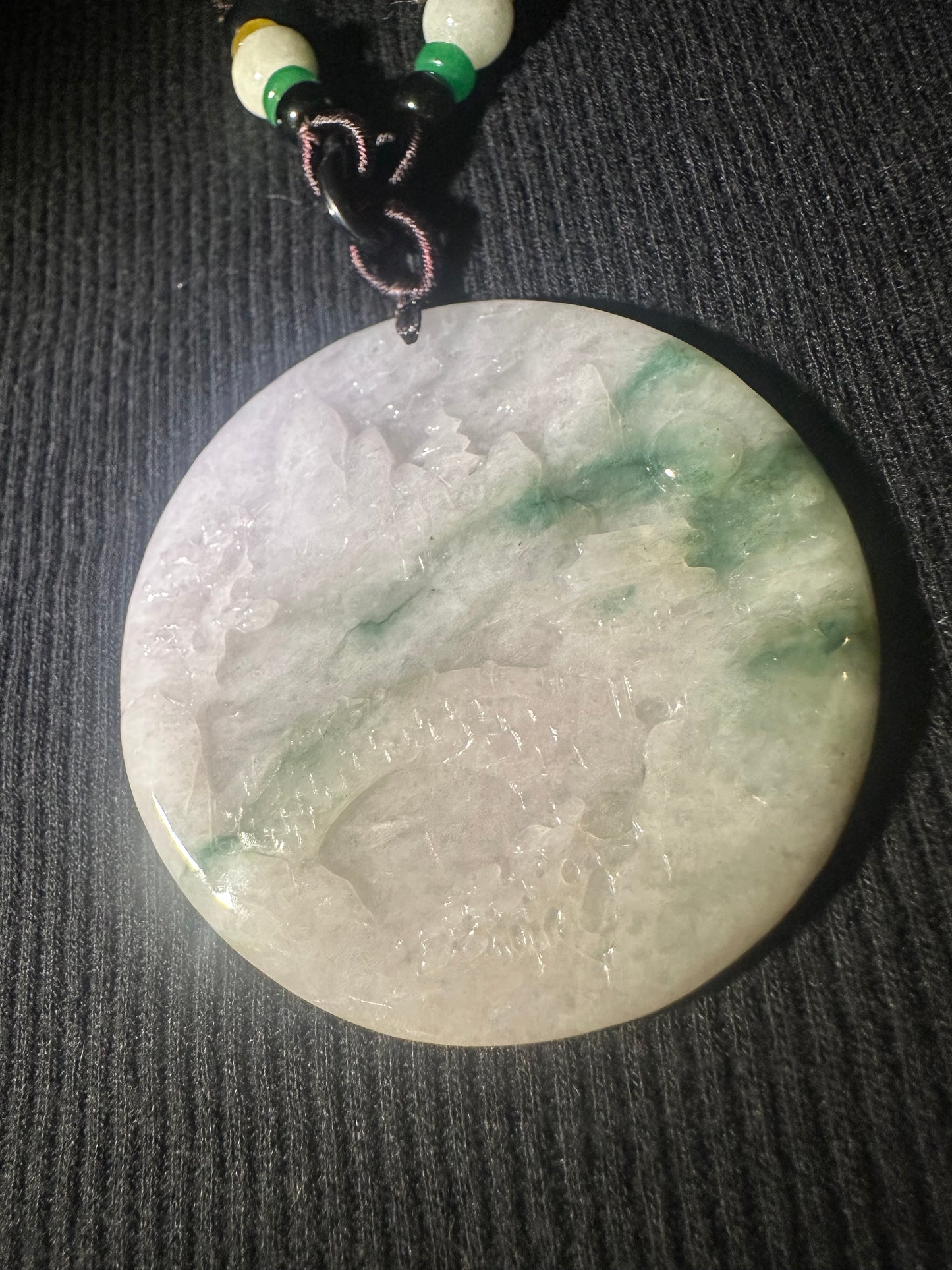 Jadeite “Bridges” Pendant