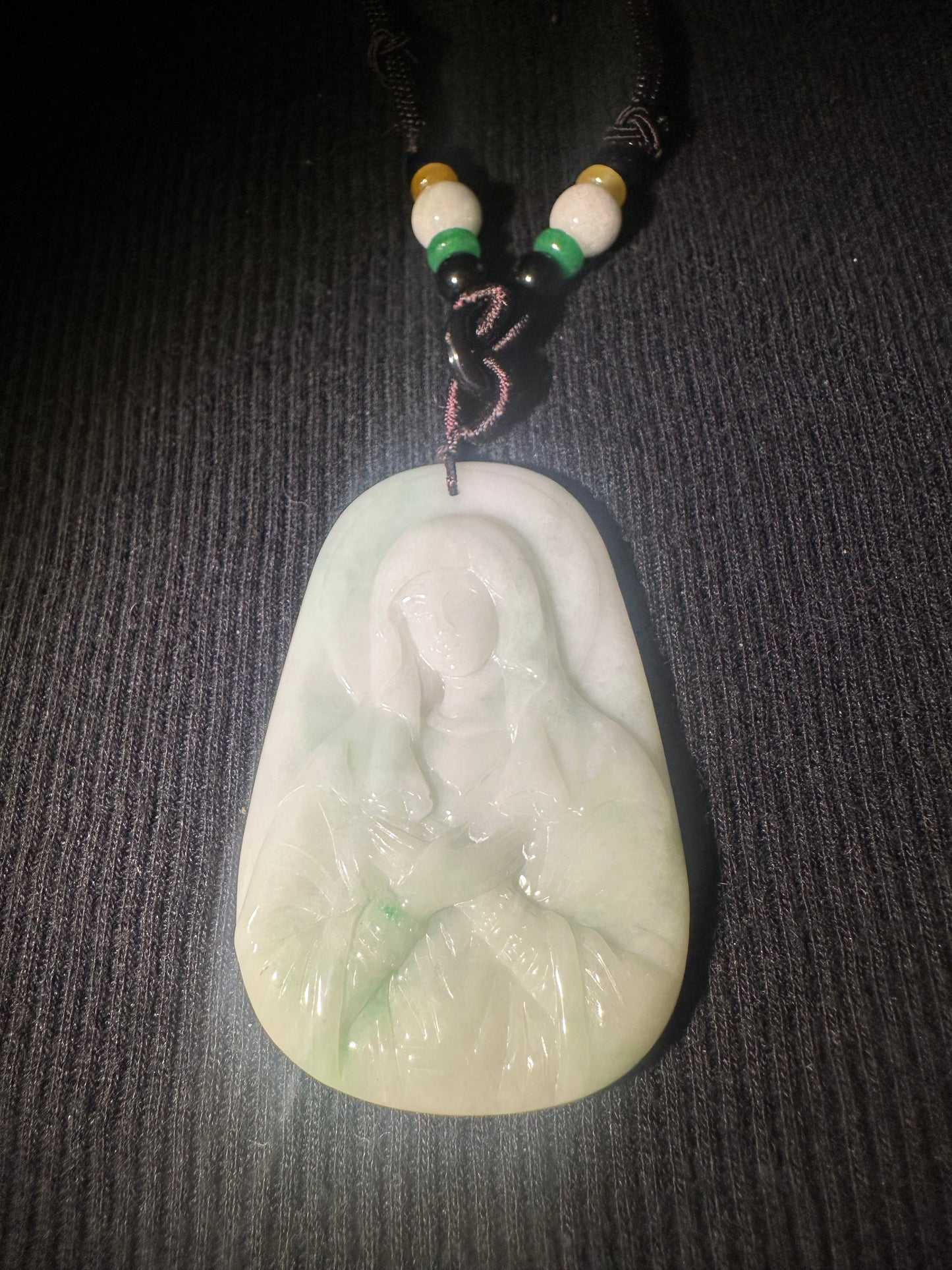 Jadeite “Virgin Mary” Pendant