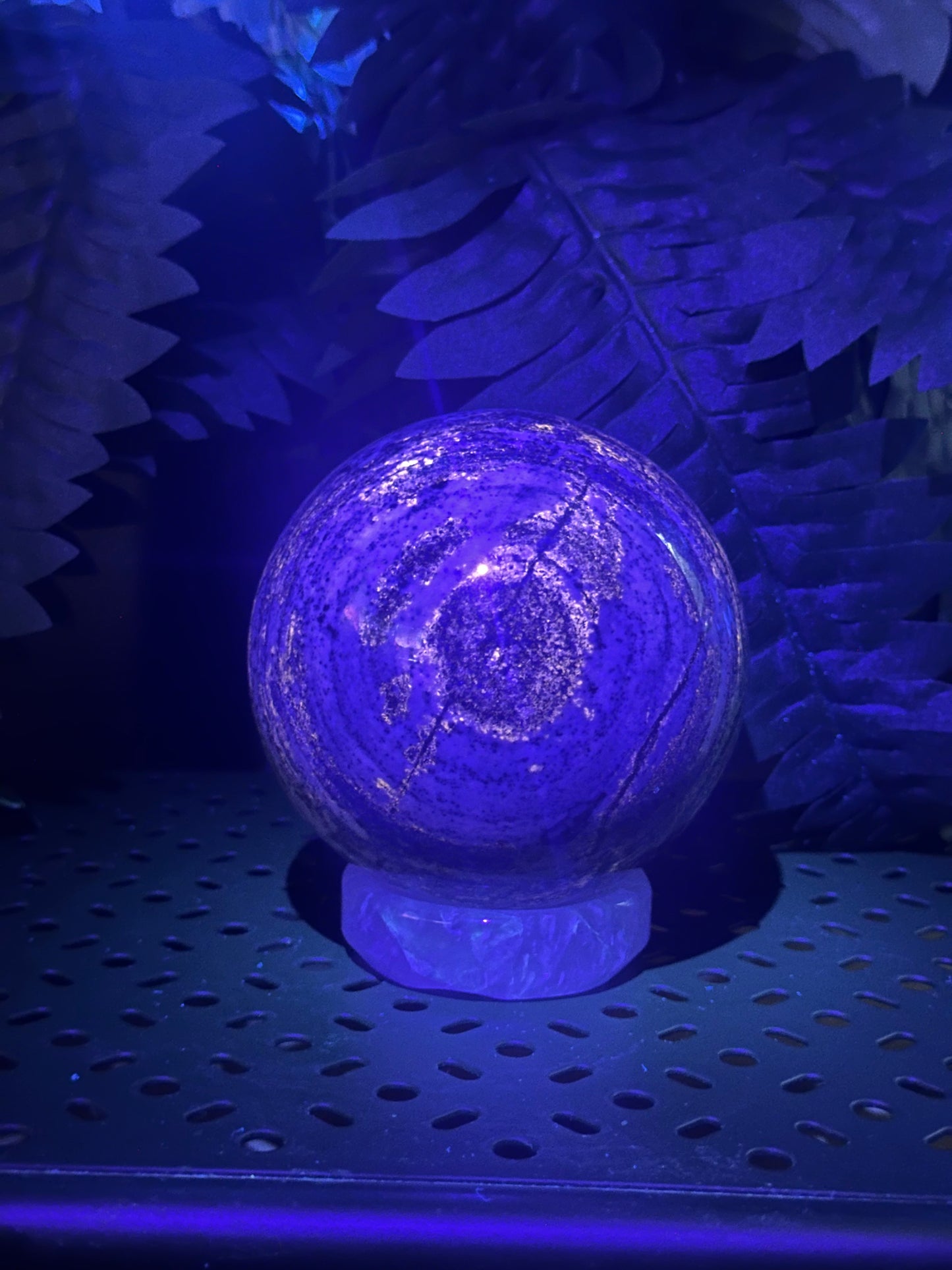 Natural Lapis Lazuli Crystal Sphere