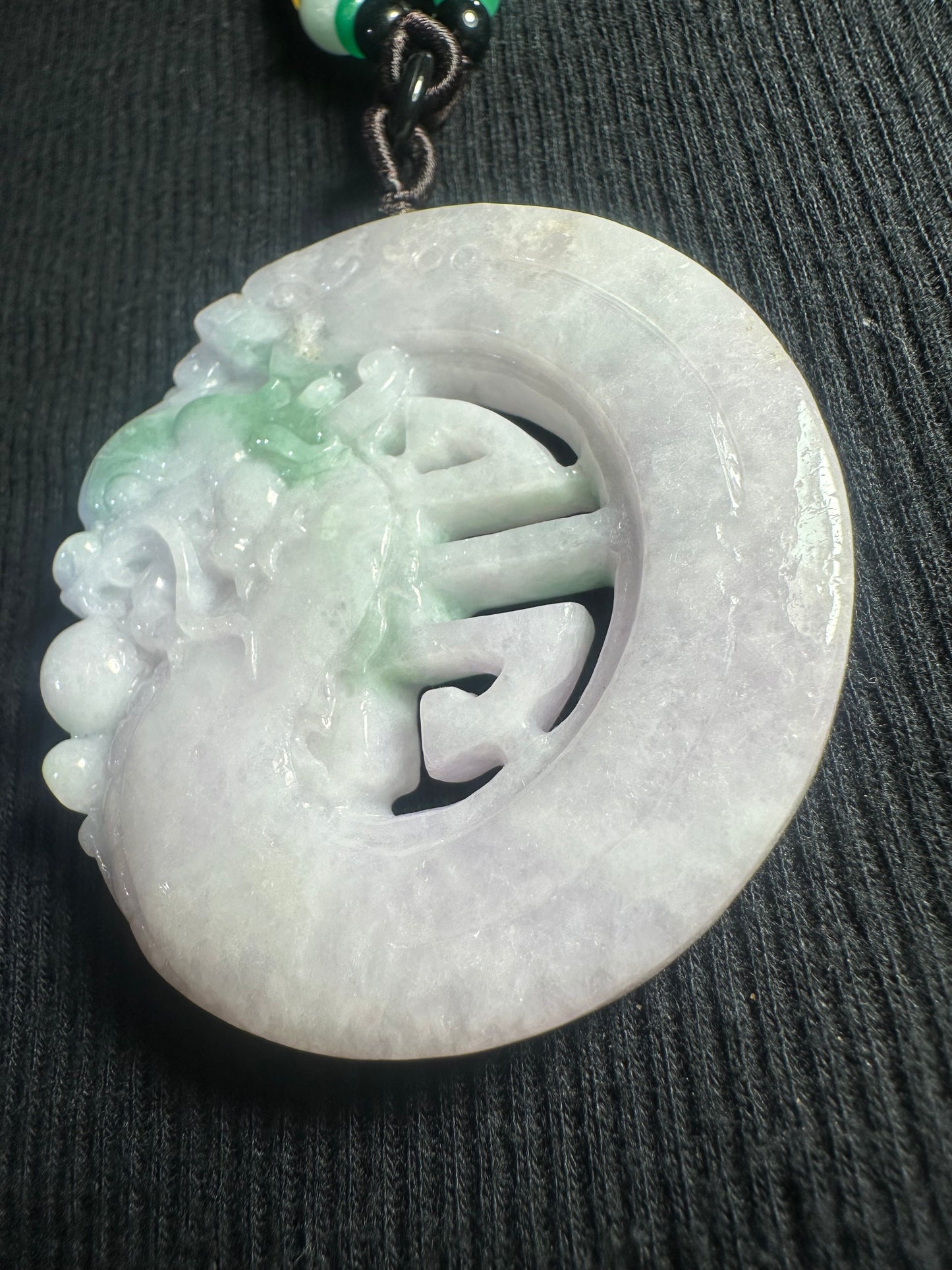 Jadeite “Dragon” Pendant