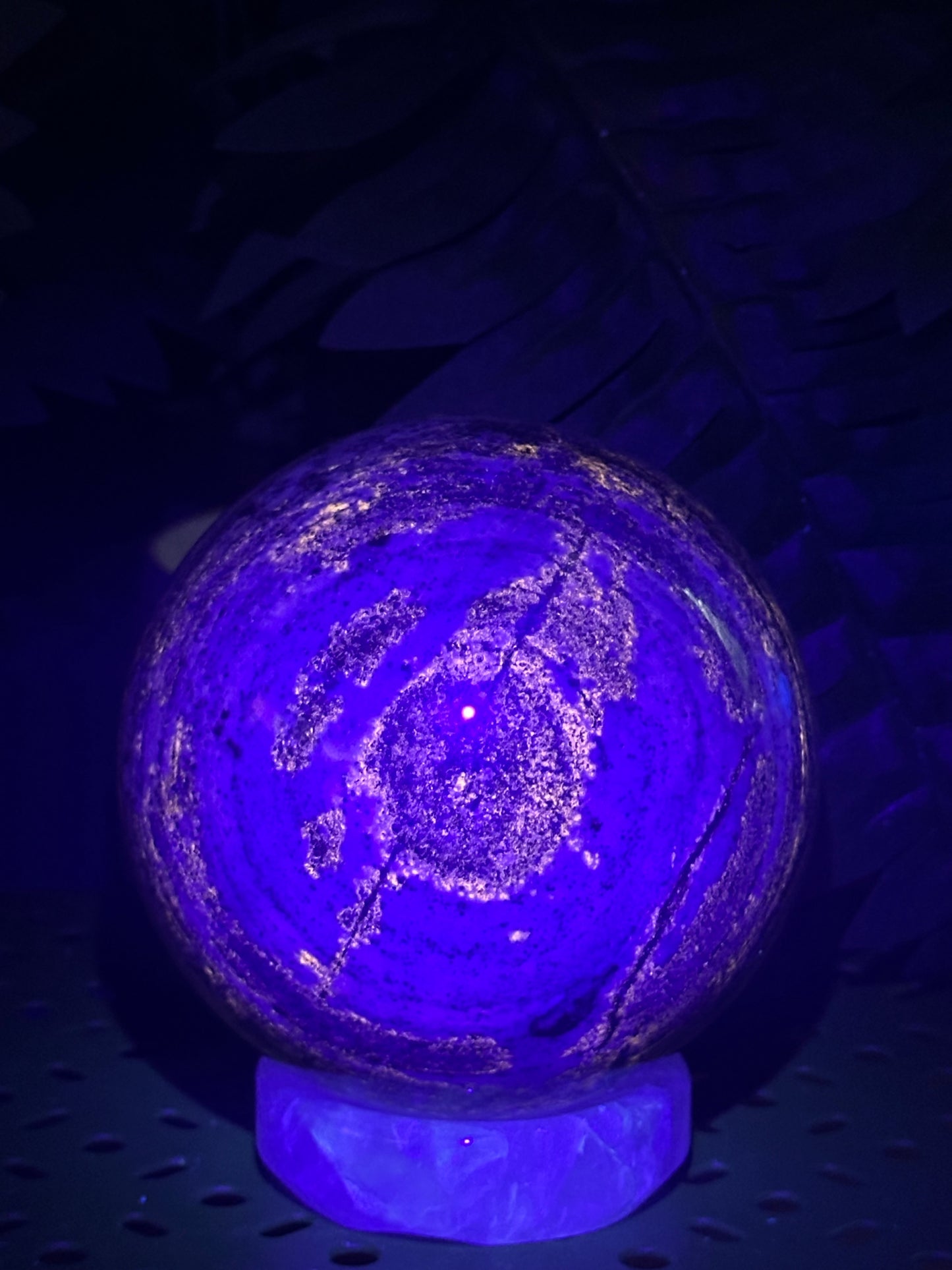 Natural Lapis Lazuli Crystal Sphere