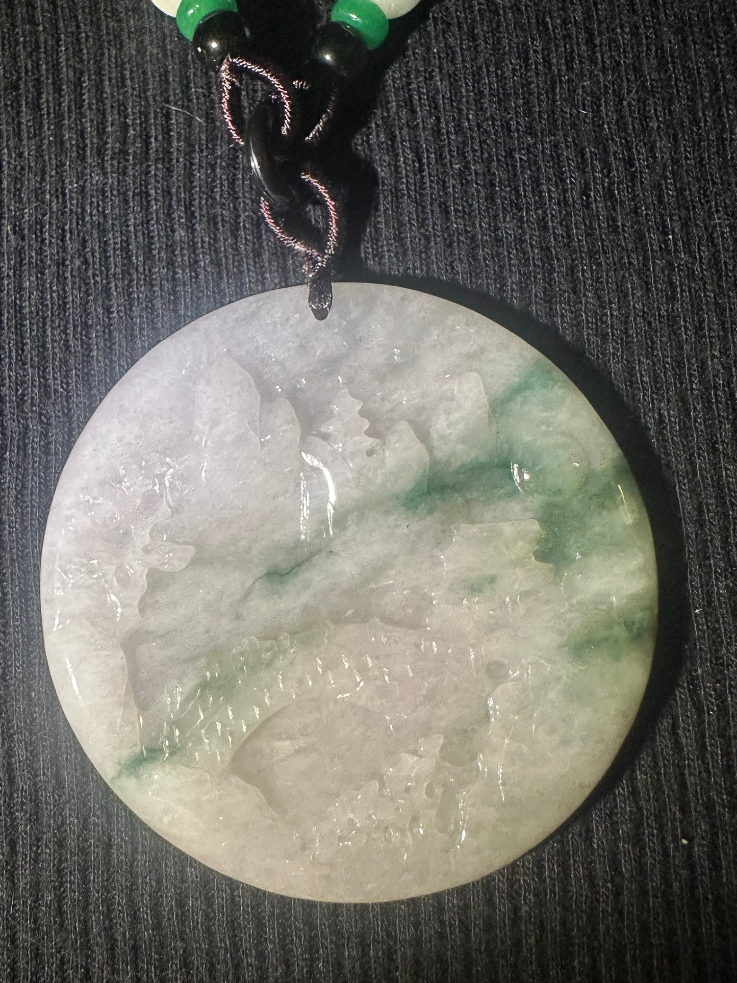 Jadeite “Bridges” Pendant