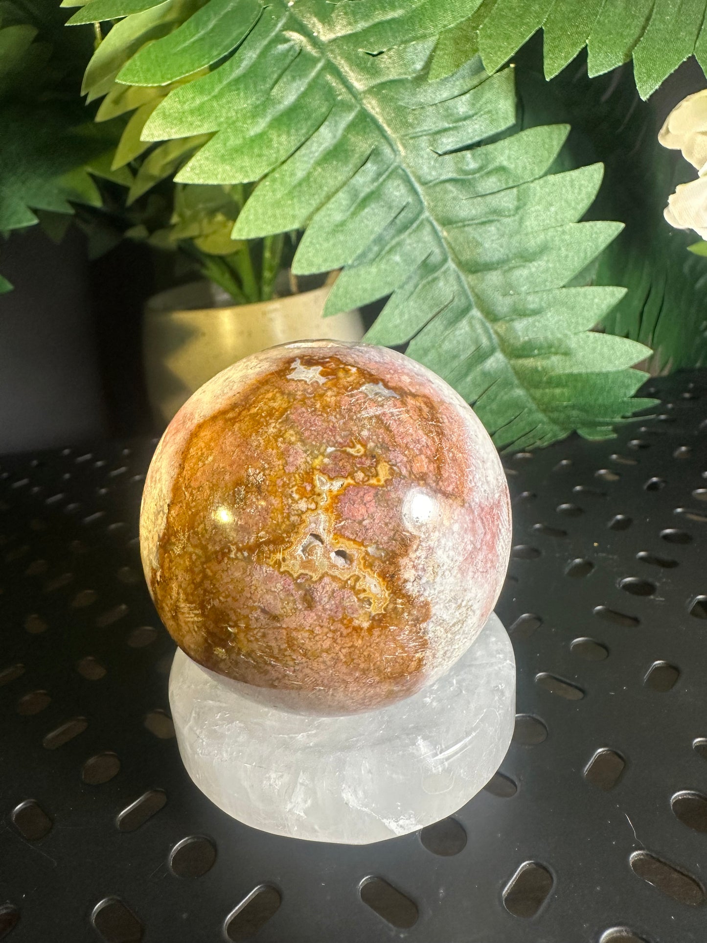 Ocean Jasper Crystal Sphere