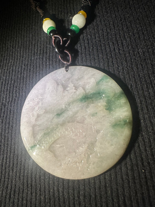 Jadeite “Bridges” Pendant