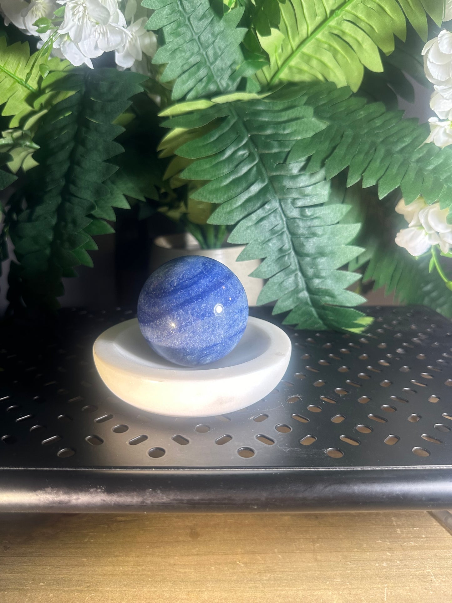 Blue Aventurine Crystal Sphere