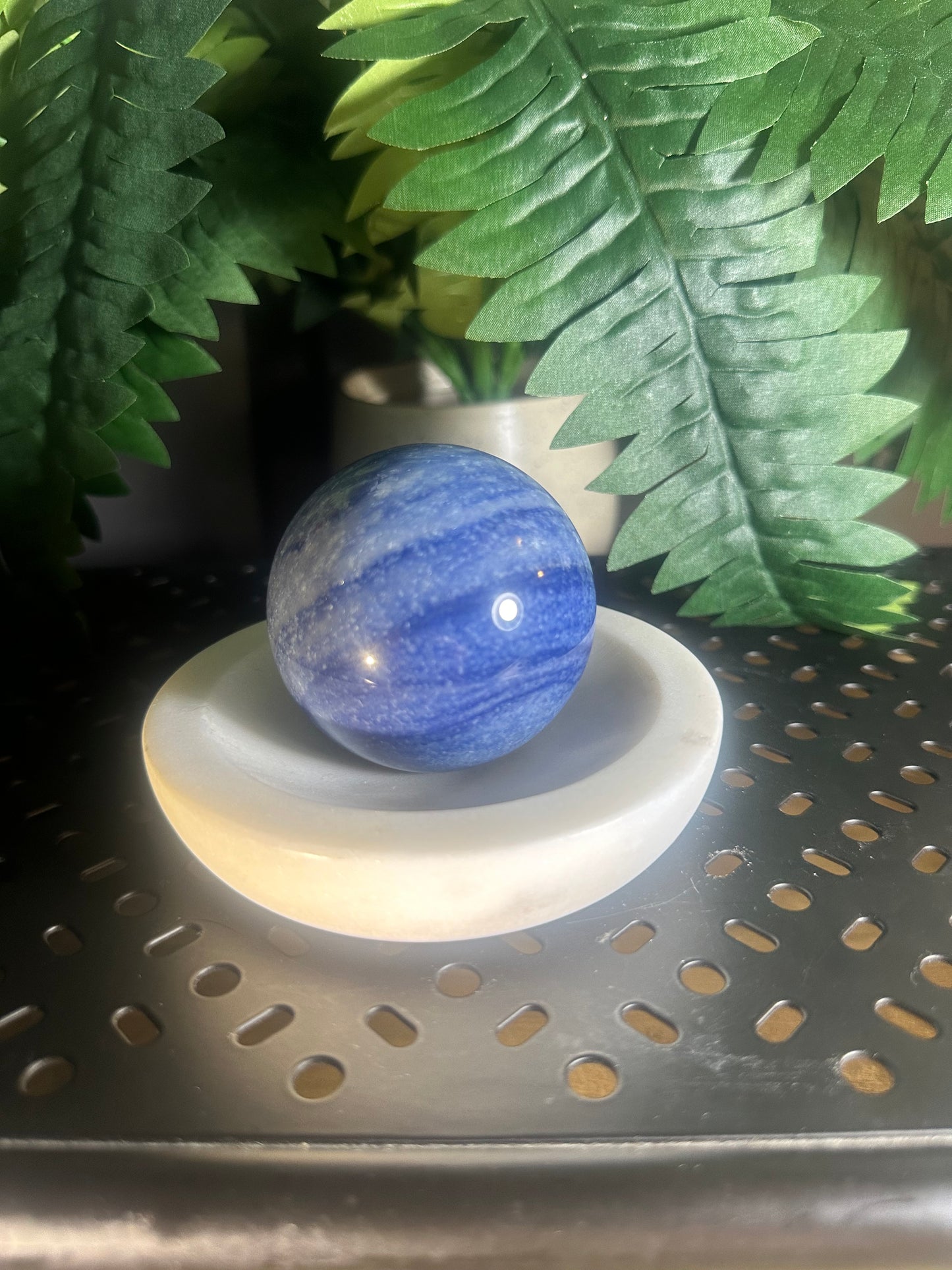 Blue Aventurine Crystal Sphere